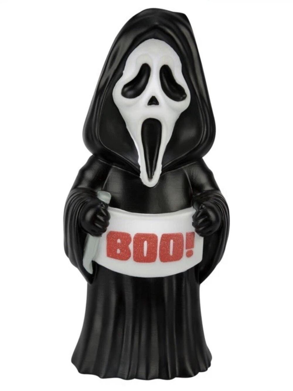 14” GHOSTFACE "SCREAM" Light-Up Blow Mold Halloween Decoration Prop Display HTF